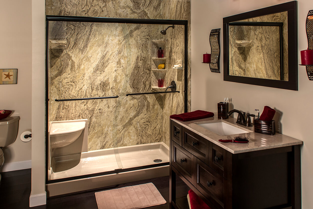 VenetoGranite Smooth Almond Base and seat ORB